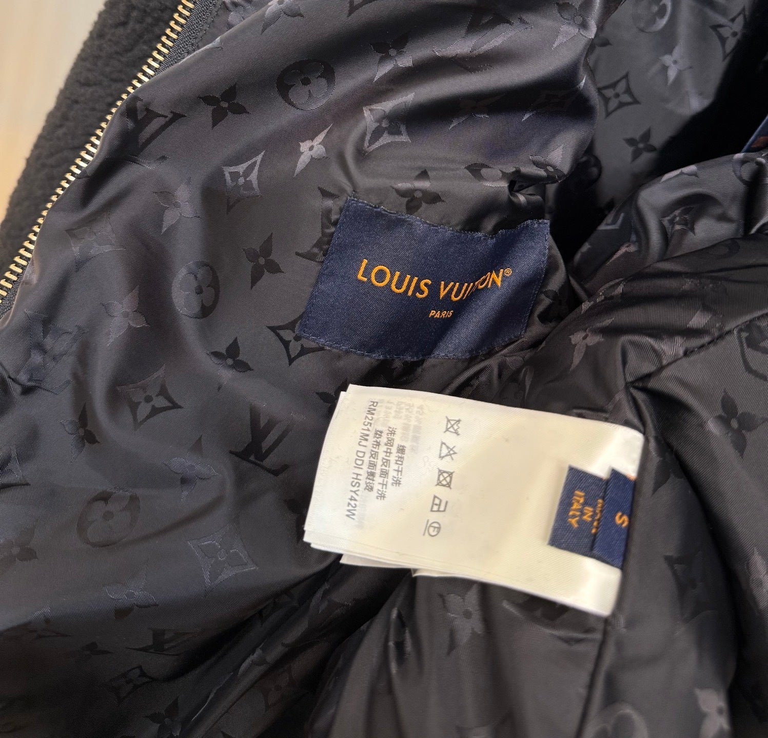 LOUIS VUITTON TEDDY JACKET