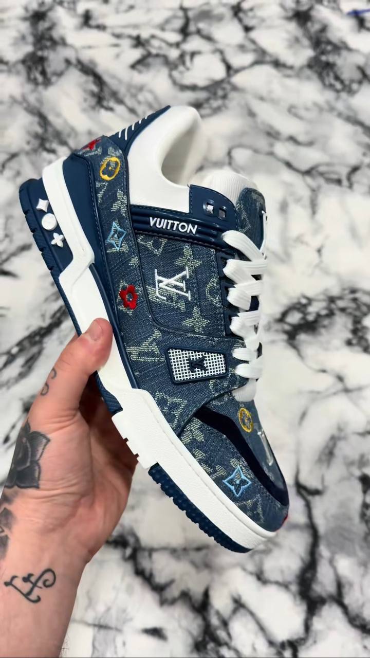 LOUIS VUITTON TRAINER DENIM